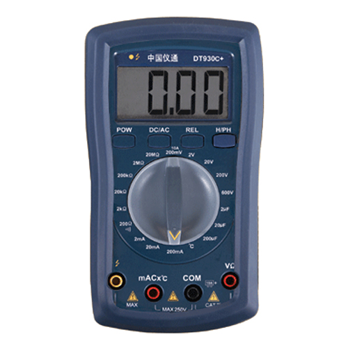 All-ranges Proection DMM With Capacitor Checking and TEMP Testing